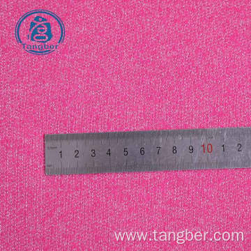 Knit Back Loop Polyester Cotton Blend Terry Fabric